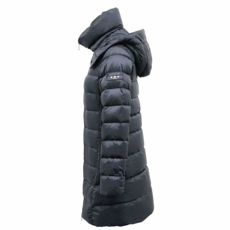 TATRAS ネイビー ロングダウンジャケット　サイズ 02 極美品 TATRAS 定価9.5万円 ダウンジャケット ネイビー 01