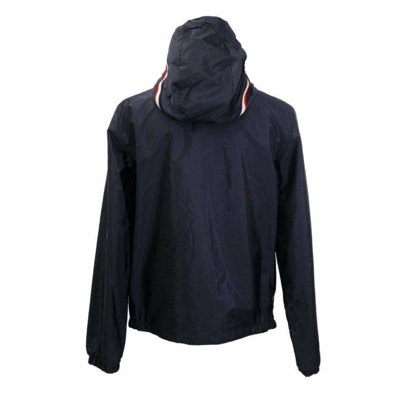 MONCLER GRIMPEURS NAVY 1 モンクレール グランパ Navy Blue Grimpeurs Hooded Windbreaker - Windbreakers