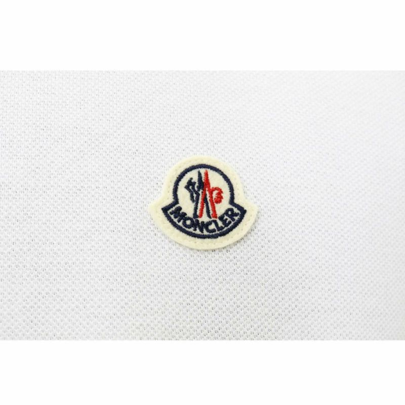 送料無料】MONCLER メンズ ポロシャツ 8A70300 84556 WHITE