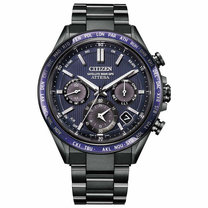 送料無料!】CITIZEN シチズン アテッサ CC4059-64L ブルー BL