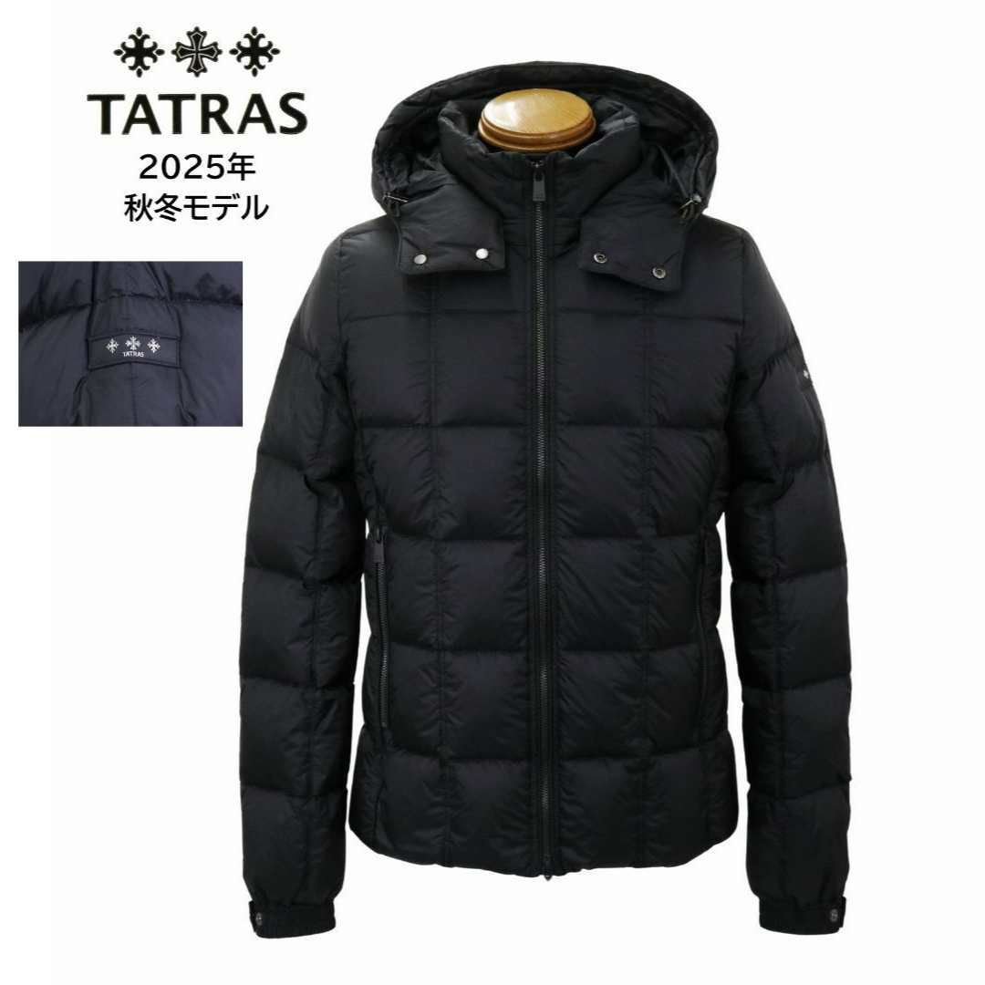 4900　タトラス　ダウンジャケット GESSO　マット 高級感　ブラック　M TATRAS（タトラス） ダウン アウター MJXA0004013588 GESSO ジェッソ